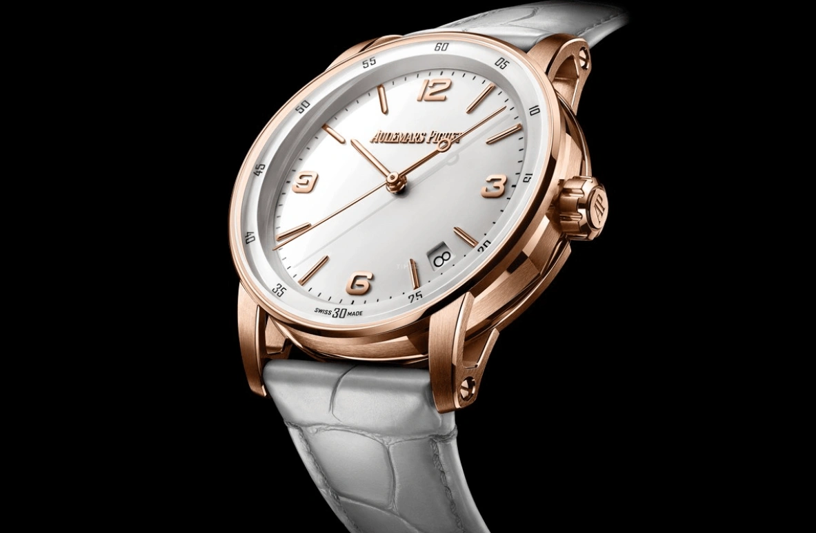 Audemars Piguet,CODE 11.59 41mm,41mm,Pink Gold,White,Automatic,Day,70hours,15210OR,15210OR.OO.A099CR.01