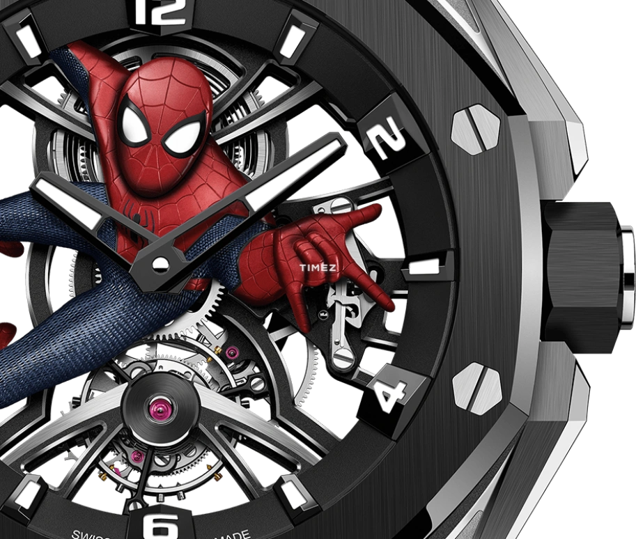 Audemars Piguet,Royal Oak Concept 42mm,42mm,Titanium Gold,Red,Blue,Skeleton,Handwound,Tourbillon,Sapphire,Crystal Glass,Virgil van Dijk,Lionel Messi,Metro Boomin,John Mayer,Kai Cenat,La Pulga,GOAT,26631IO,26631IO.OO.D002CA.01