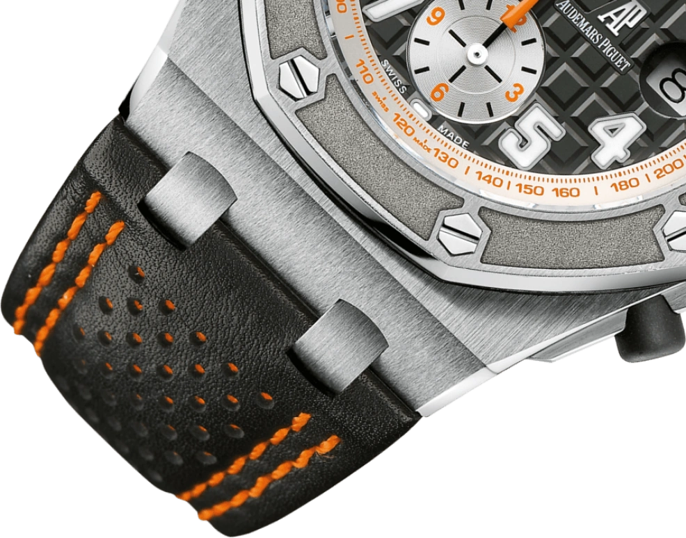 Audemars Piguet,Royal Oak Offshore 42mm,42mm,Stainless Steel,Black,Automatic,Chronograph,Day,26175ST,26175ST.OO.D003CU.01