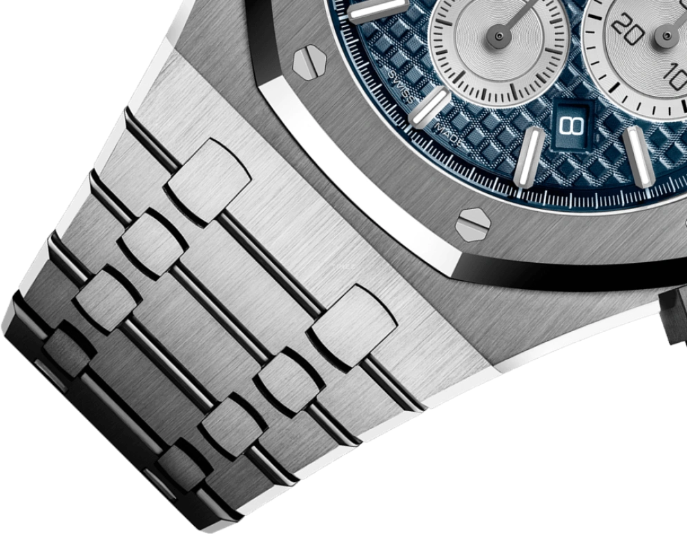 Audemars Piguet,Royal Oak 41mm,41mm,Stainless Steel,Blue,Automatic,Chronograph,Day,26331ST,26331ST.OO.1220ST.01