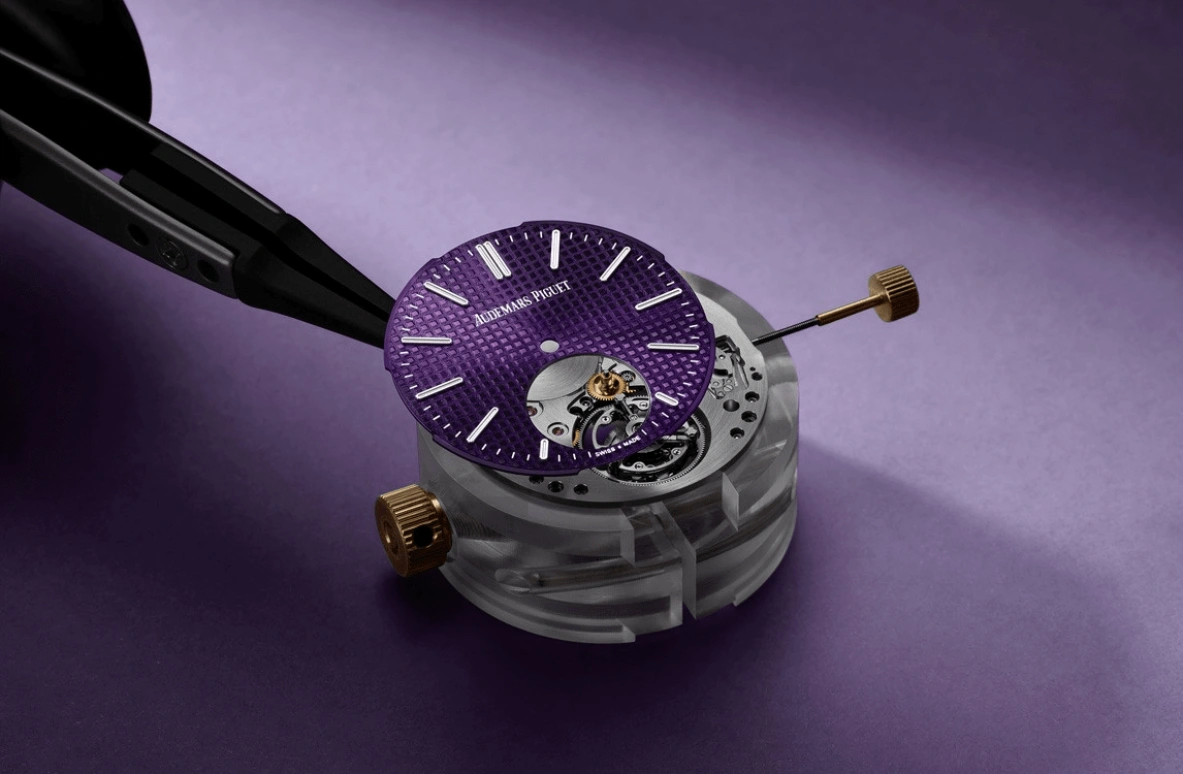 Audemars Piguet,Royal Oak 37mm,37mm,Stainless Steel,Purple,Automatic,Tourbillon,50hours,26660ST,26660ST.OO.1356ST.01