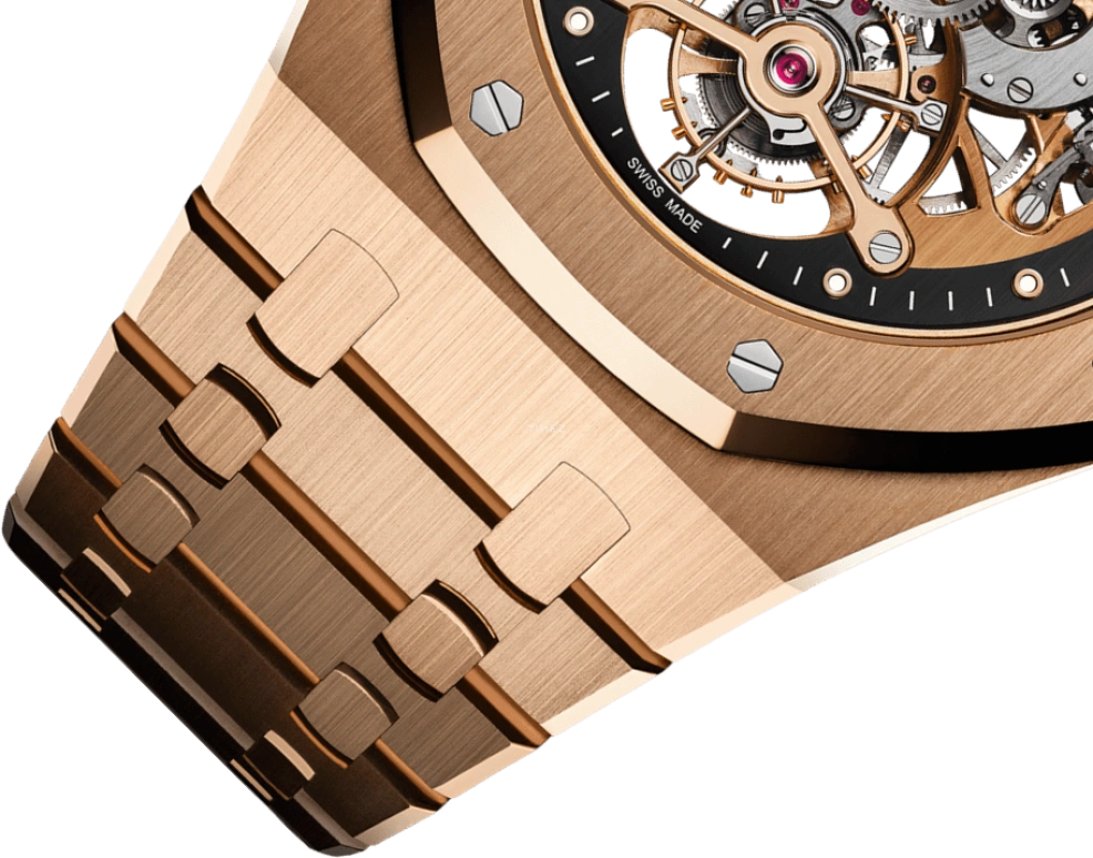 Audemars Piguet,Royal Oak 41mm,41mm,Rose Gold,Skeleton,Handwound,Tourbillon,70hours,26518OR,26518OR.OO.1220OR.01