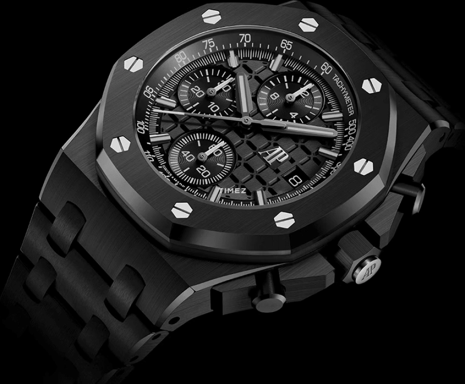 Audemars Piguet,Royal Oak Offshore 42mm,42mm,Ceramic,Black,Automatic,Chronograph,Day,Flyback,26238CE,26238CE.OO.1300CE.02
