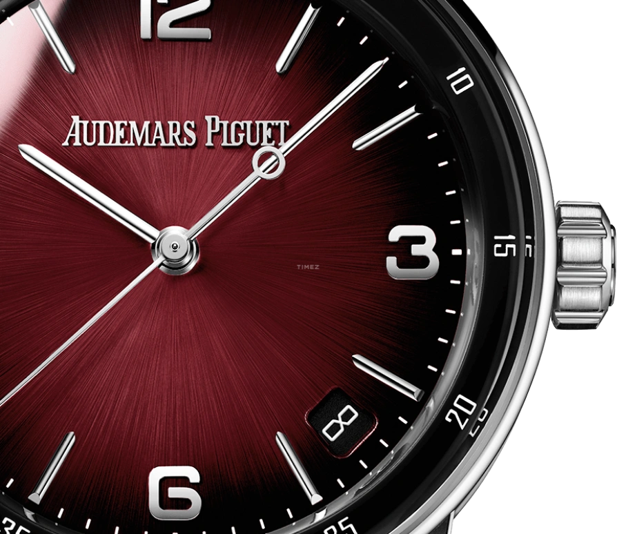 Audemars Piguet,CODE 11.59 41mm,41mm,White Gold,Red,Automatic,Day,70hours,15210BC,15210BC.OO.A500KB.01
