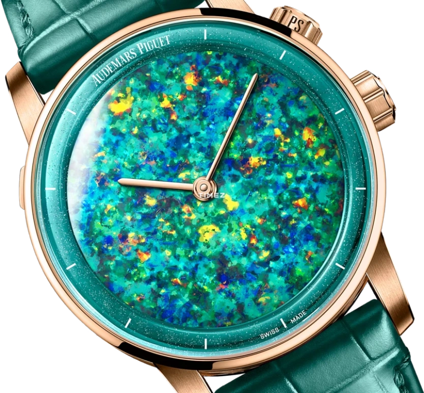Audemars Piguet,CODE 11.59 41mm,41mm,Rose Gold,Multi-Color,Green,Handwound,Minute Repeater,Grande Sonnerie,Petite Sonnerie,26397OR,26397OR.OO.D417CR.01