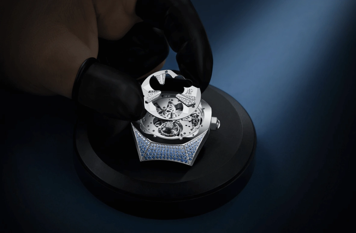 Audemars Piguet,Royal Oak Concept 38.50mm,38.50mm,White Gold,Skeleton,Silver,Handwound,Tourbillon,72hours,26227BC,26227BC.SS.D326CR.01