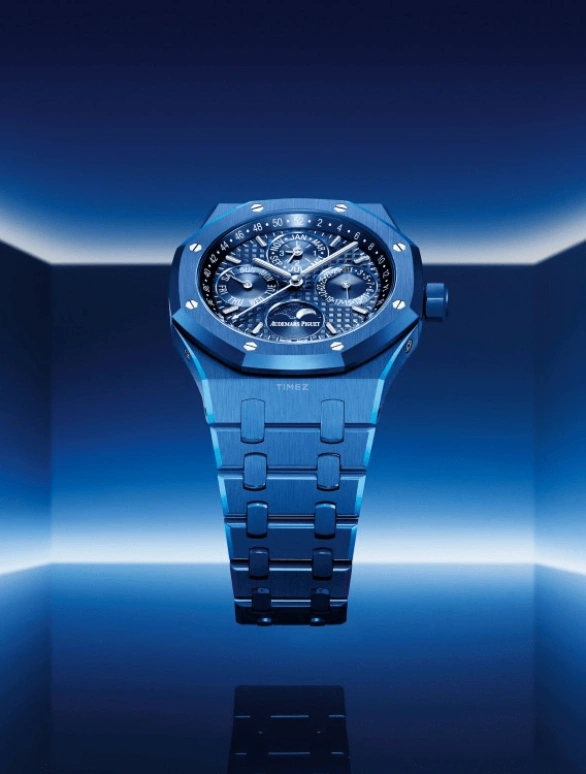 Audemars Piguet,Royal Oak 41mm,41mm,Ceramic,Blue,Automatic,Moonphase,Perpetual Calendar,Leap Year,Month,40hours,In-house Caliber,Virgil van Dijk,stevenzhang91,LeBron James,Steven Zhang,Kyle Lowry,26579CS,26579CS.OO.1225CS.01