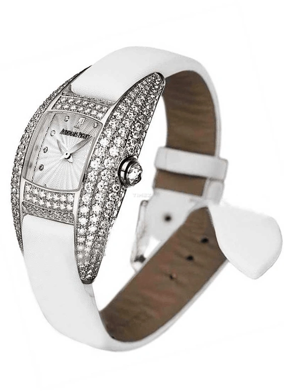 Audemars Piguet,Millenary ,White Gold,White,Quartz,Sapphire,Crystal Glass,Other,67496BC,67496BC.ZZ.A011SU.01