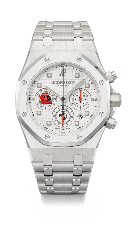 Audemars Piguet,Royal Oak ,White Gold,White,Chronograph,Sapphire,Octagon,Michael Schumacher