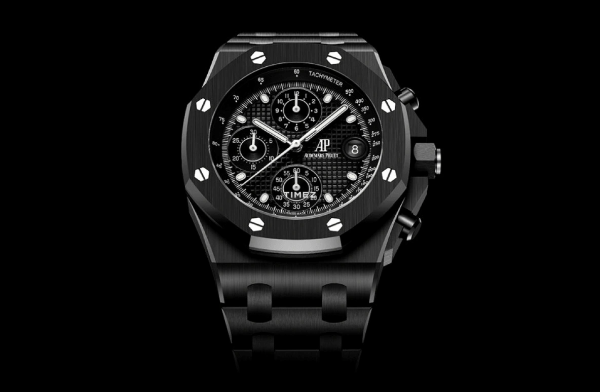 Audemars Piguet,Royal Oak Offshore 42mm,42mm,Ceramic,Black,Automatic,Chronograph,Day,Flyback,26238CE,26238CE.OO.1300CE.01