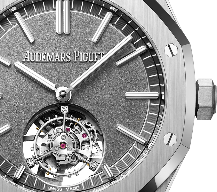 Audemars Piguet,Royal Oak 41mm,41mm,Titanium,Grey,Automatic,Tourbillon,65hours,Khaled Mohamed Khaled,Lando Norris,DJ Khaled,26530TI,26530TI.OO.1220TI.01