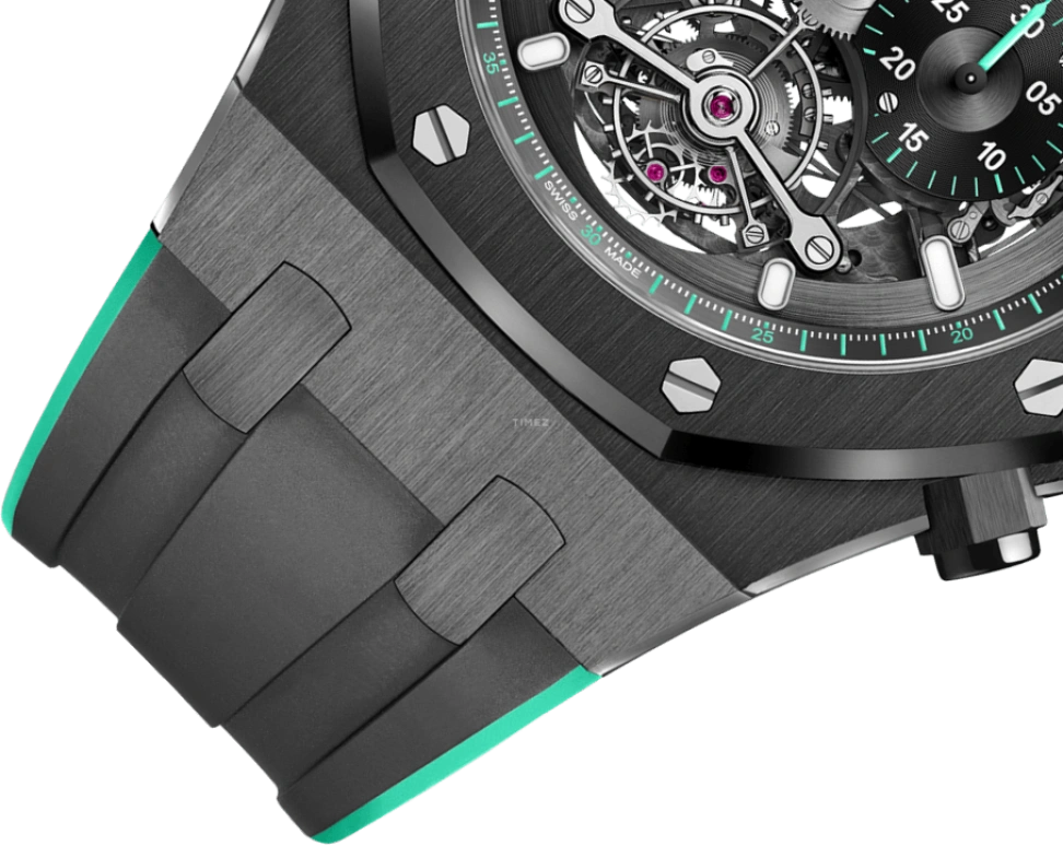 Audemars Piguet,Royal Oak 44mm,44mm,Titanium,Ceramic,Skeleton,Handwound,Chronograph,72hours,26343CE,26343CE.OO.D002CA.03