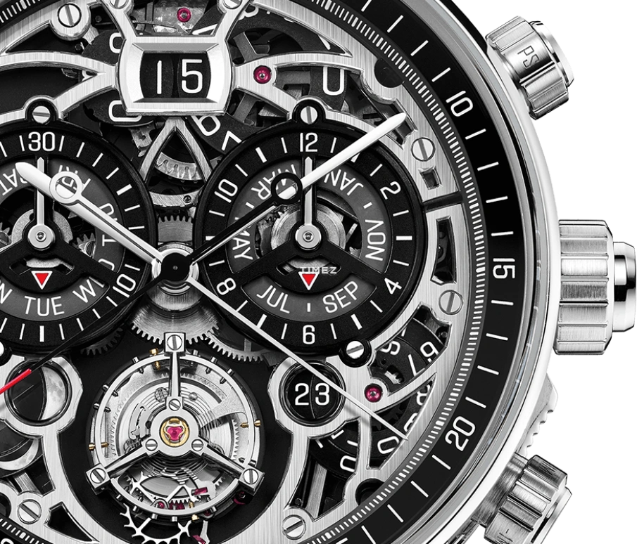 Audemars Piguet,CODE 11.59 42mm,42mm,White Gold,Skeleton,Automatic,Moonphase,Perpetual Calendar,Month,Date,60hours,In-house Caliber,26398BC,26398BC.OO.D002CR.02