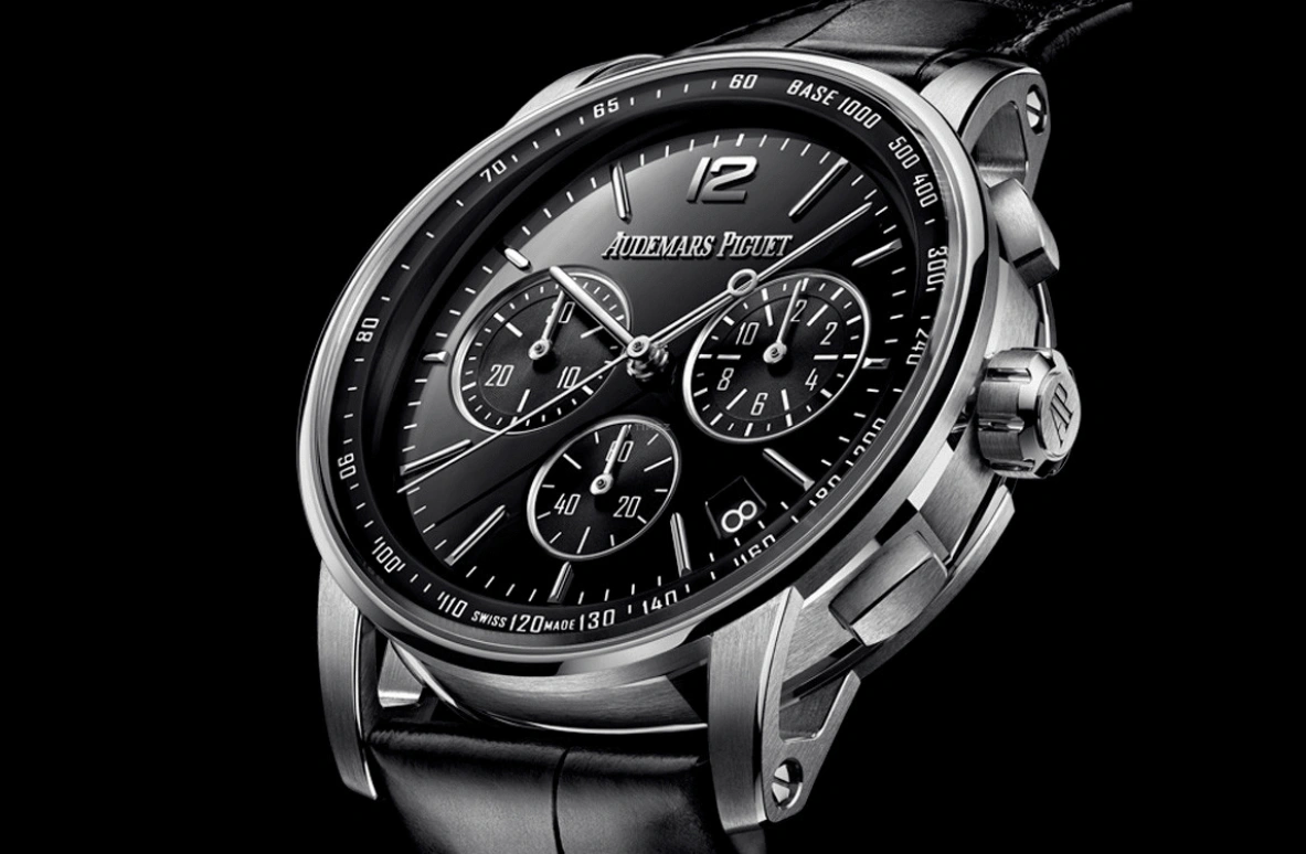 Audemars Piguet,CODE 11.59 41mm,41mm,White Gold,Black,Automatic,Chronograph,Day,Flyback,26393BC,26393BC.OO.A002CR.01