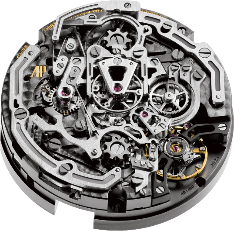 Audemars Piguet,Royal Oak Concept 44mm,44mm,Forged Carbon,Skeleton,Black,Handwound,Chronograph,Rattrapante,26221FT,26221FT.OO.D002CA.01