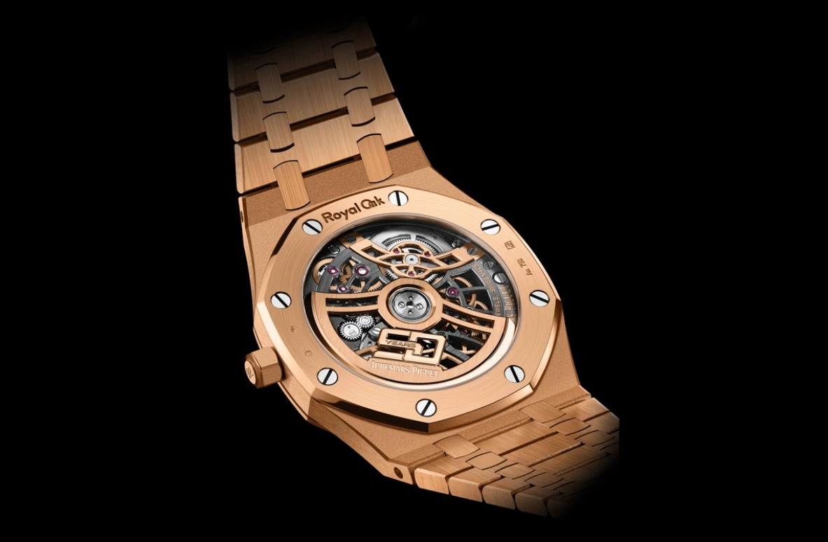 Audemars Piguet,Royal Oak 39mm,39mm,Pink Gold,Skeleton,Automatic,55hours,In-house Caliber,16204OR,16204OR.OO.1240OR.01 50th