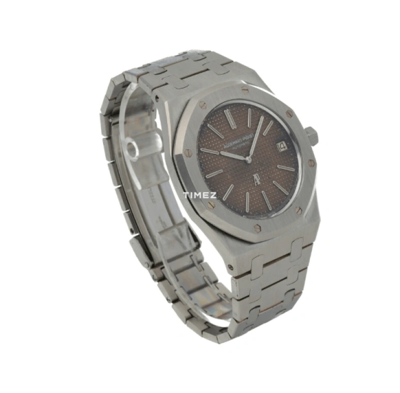 Audemars Piguet,Royal Oak 39mm,39mm,Stainless Steel,Brown,Automatic,Day,40hours,5402ST,5402ST.B