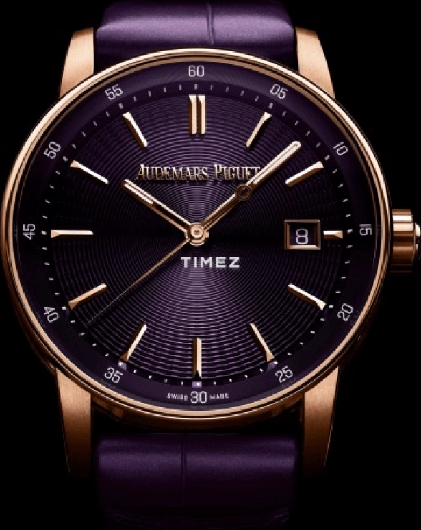 Audemars Piguet,CODE 11.59 38mm,38mm,Rose Gold,Purple,Automatic,Day,60hours,77410OR,77410OR.OO.A623CR.01