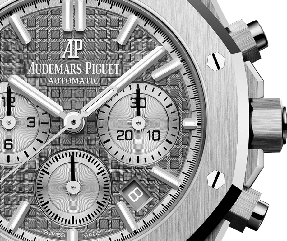 Audemars Piguet,Royal Oak 38mm,38mm,Stainless Steel,Grey,Automatic,Chronograph,Day,Nick Jonas,NickJ,nick,26315ST,26315ST.OO.1256ST.02