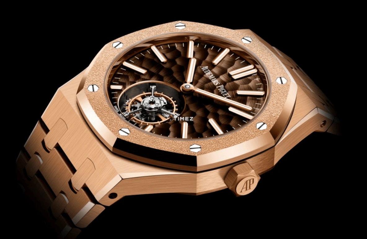 Audemars Piguet,Royal Oak 41mm,41mm,Rose Gold,Brown,Automatic,Tourbillon,65hours,Tammy Abraham,John Mayer,26730OR,26730OR.GG.1320OR.01