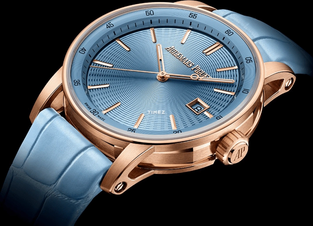 Audemars Piguet,CODE 11.59 38mm,38mm,Rose Gold,Blue,Automatic,Day,60hours,77410OR,77410OR.OO.A344CR.01
