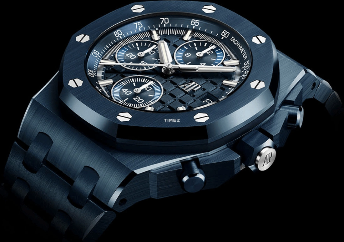 Audemars Piguet,Royal Oak Offshore 42mm,42mm,Ceramic,Blue,Automatic,Chronograph,Day,26238CD,26238CD.OO.1300CD.01