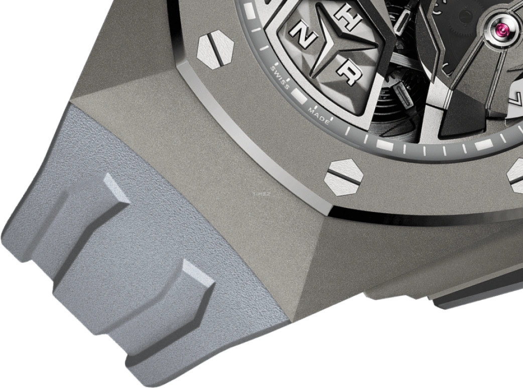 Audemars Piguet,Royal Oak Concept 44mm,44mm,Titanium,Ceramic,Skeleton,Handwound,Dule Time,Tourbillon,Function Selector,26589TI,26589TI.GG.D006CA.01