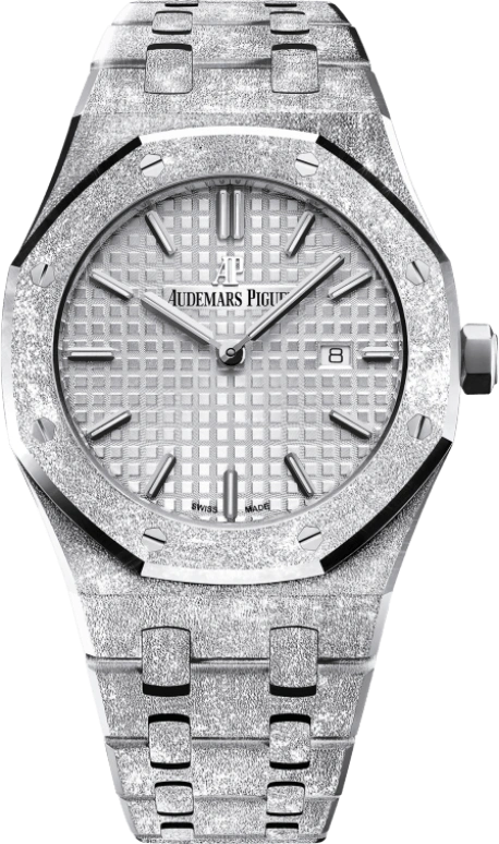 Audemars Piguet,Royal Oak 33mm,33mm,White Gold,Silver,White,Silver White,Quartz,Day,In-house Caliber,67653BC,67653BC.GG.1263BC.01