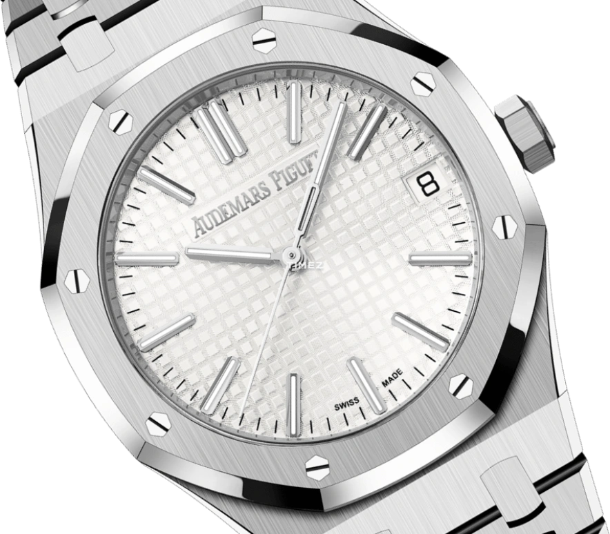 Audemars Piguet,Royal Oak 41mm,41mm,Stainless Steel,Silver,Automatic,Day,70hours,15510ST,15510ST.OO.1320ST.08