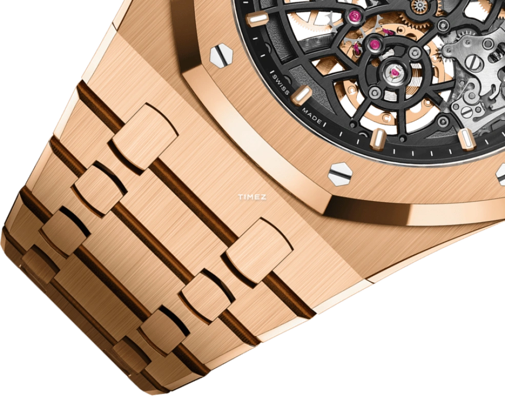Audemars Piguet,Royal Oak 39mm,39mm,Rose Gold,Grey,Skeleton,Automatic,Double Balance,55hours,Carlos Henrique Casimiro,Casemiro,16204OR,16204OR.OO.1240OR.03