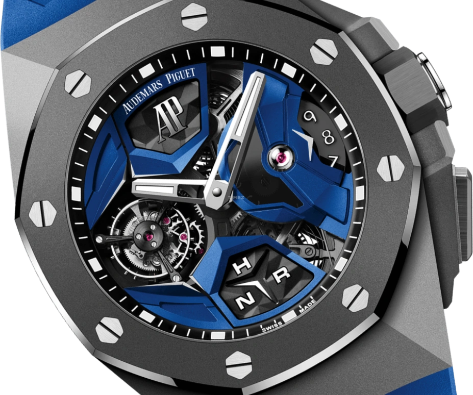 Audemars Piguet,Royal Oak Concept 44mm,44mm,Titanium,Ceramic,Skeleton,Handwound,Dule Time,Tourbillon,Function Selector,26589IO,26589IO.OO.D030CA.01
