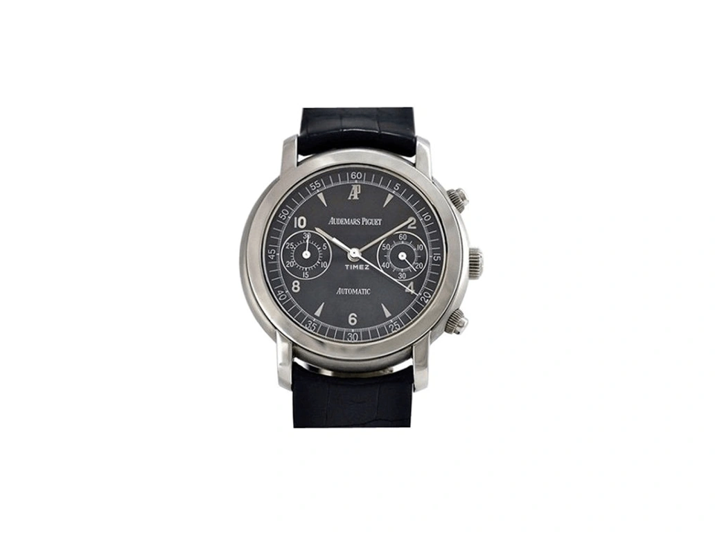 Audemars Piguet,Jules Audemars 39mm,39mm,Stainless Steel,Black,Automatic,Chronograph,Round,25859ST,25859ST.OO.D001CR.02