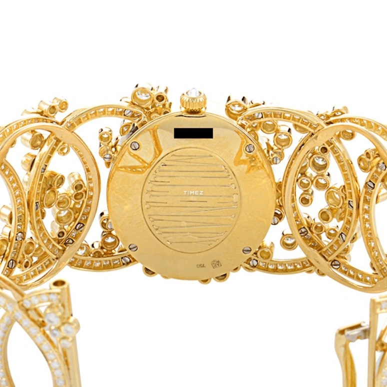 Audemars Piguet,Millenary 25x28mm,25x28mm,Yellow Gold,White,Handwound,Round,Gold,79382BA,79382BA.ZZ.9186BA.01