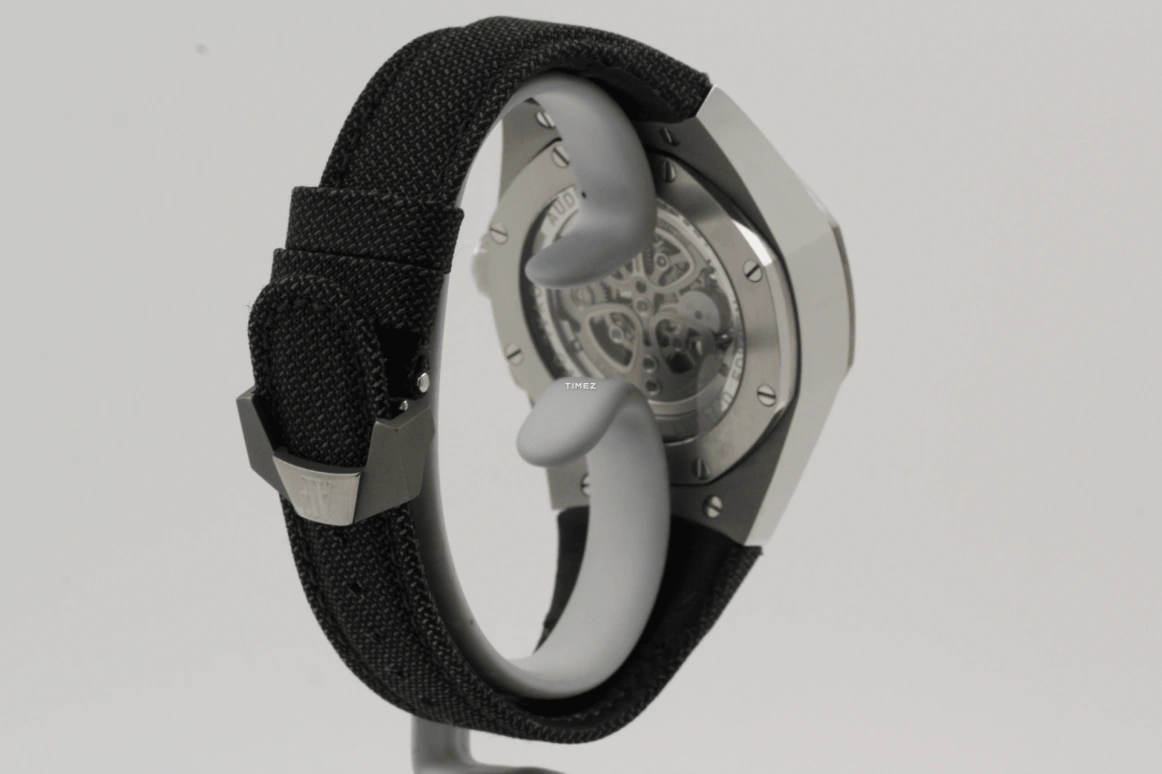 Audemars Piguet,Royal Oak Concept 44mm,44mm,Stainless Steel,Skeleton,Grey,Handwound,Power Reserve Indicator,Tourbillon,Function Selector,25980AI,25980AI.OO.D003SU.01