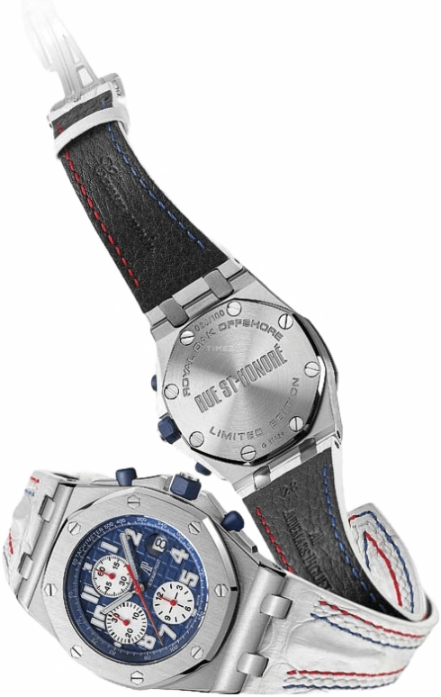 Audemars Piguet,Royal Oak Offshore 42mm,42mm,Stainless Steel,Blue,Automatic,Chronograph,Day,26181ST,26181ST.OO.D202CR.01