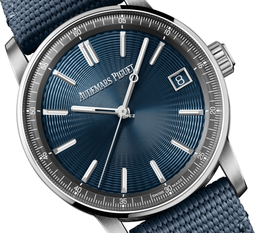 Audemars Piguet,CODE 11.59 41mm,41mm,Stainless Steel,Blue,Automatic,Day,70hours,15210ST,15210ST.OO.A348KB.01