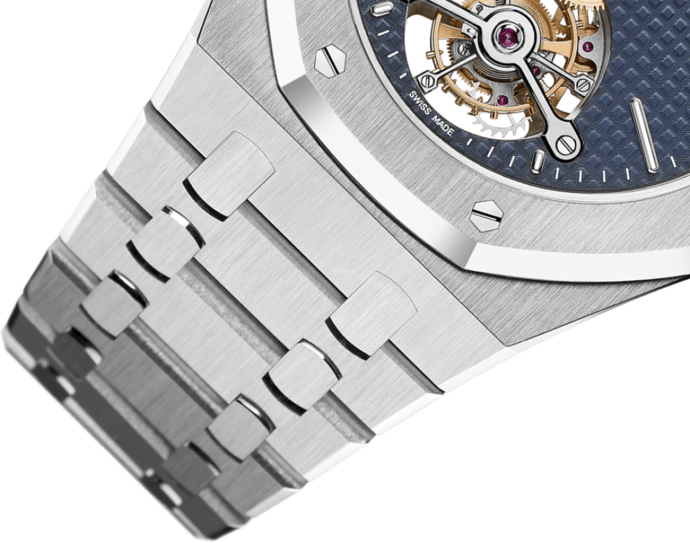 Audemars Piguet,Royal Oak 41mm,41mm,Stainless Steel,Blue,Handwound,Tourbillon,70hours,26510ST,26510ST.OO.1220ST.01