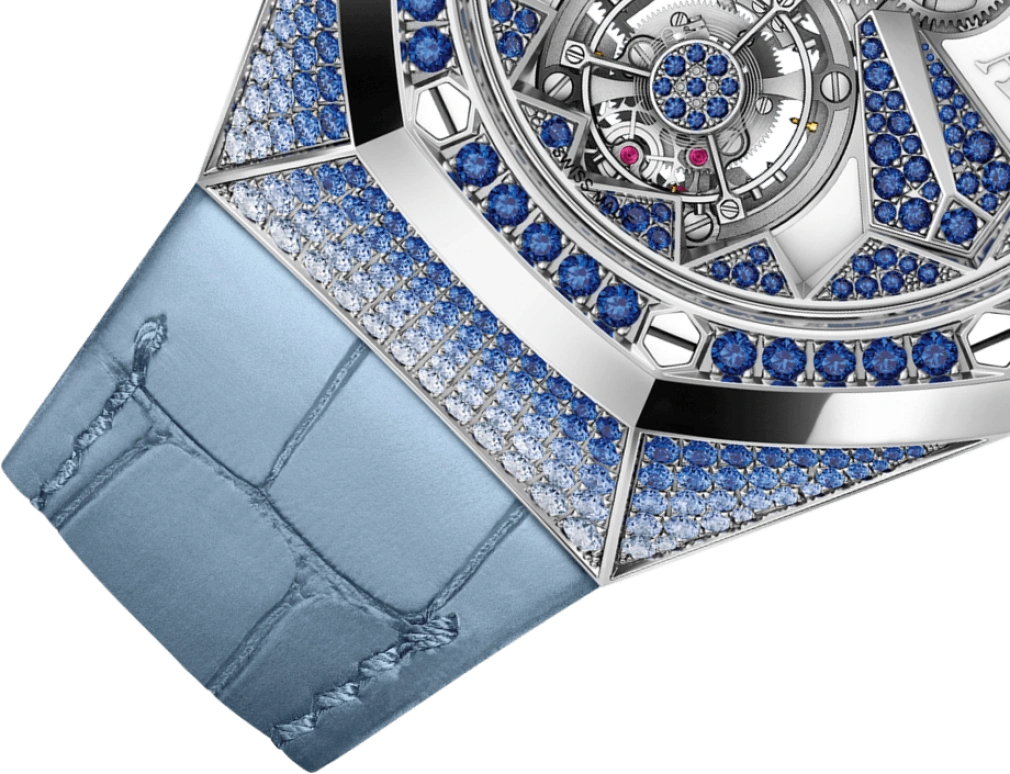 Audemars Piguet,Royal Oak Concept 38.50mm,38.50mm,White Gold,Skeleton,Blue,Handwound,Tourbillon,72hours,26227BC,26227BC.SS.D314CR.01
