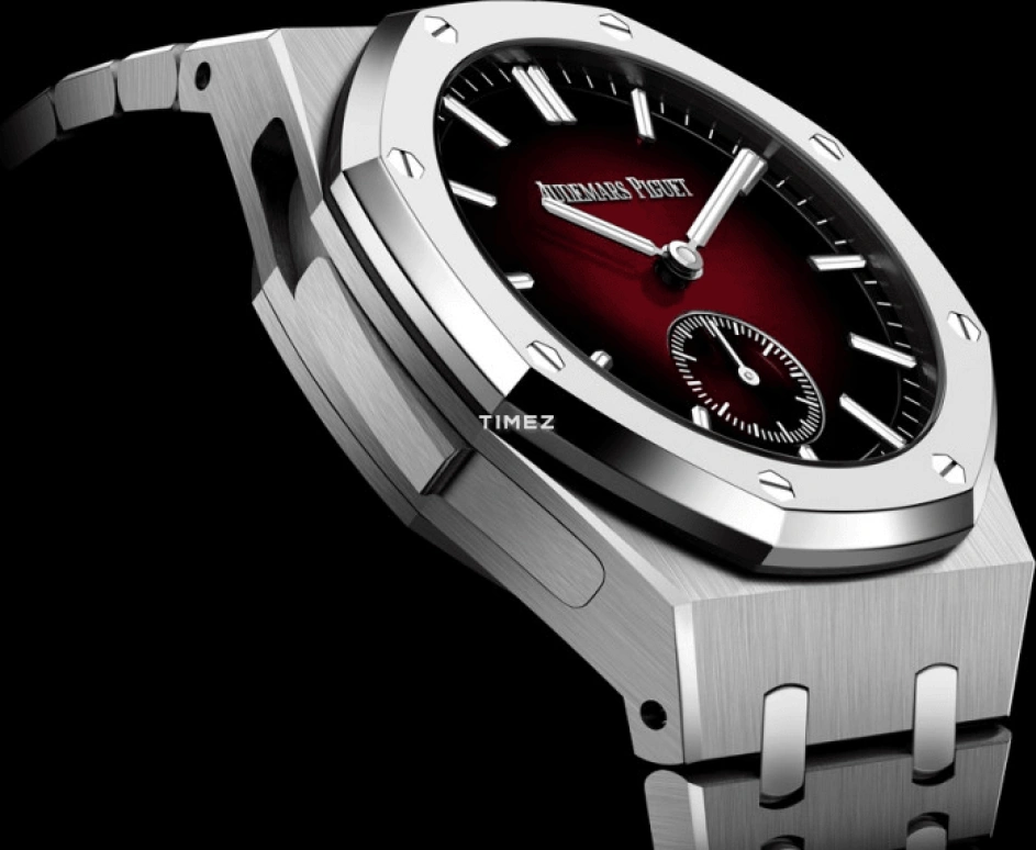 Audemars Piguet,Royal Oak 42mm,42mm,Titanium,Wine Red,Gradient,Handwound,Minute Repeater,72hours,26591IP,26591IP.OO.1252IP.01
