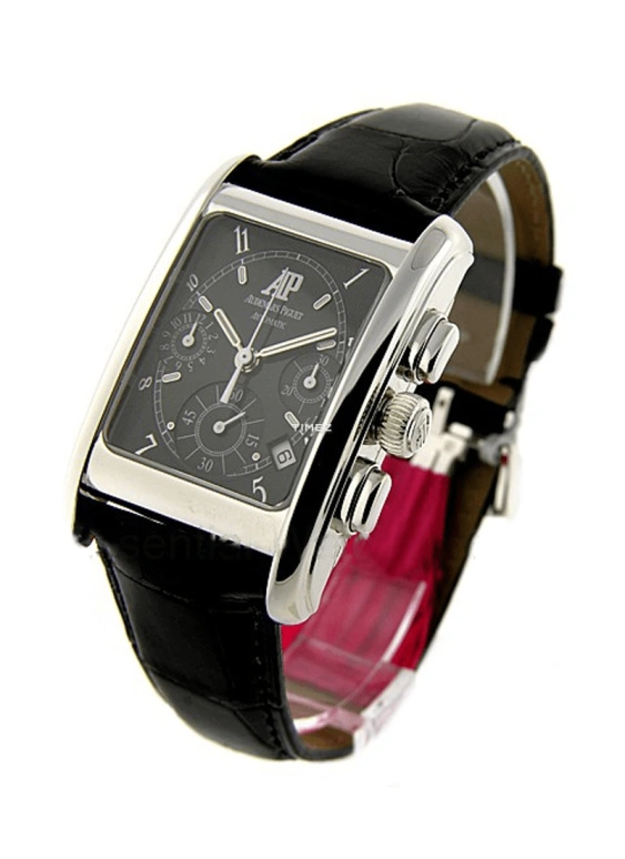 Audemars Piguet,Edward 29x46mm,29x46mm,White Gold,Black,Automatic,Chronograph,Day,25925BC,25925BC.OO.D001CR.01