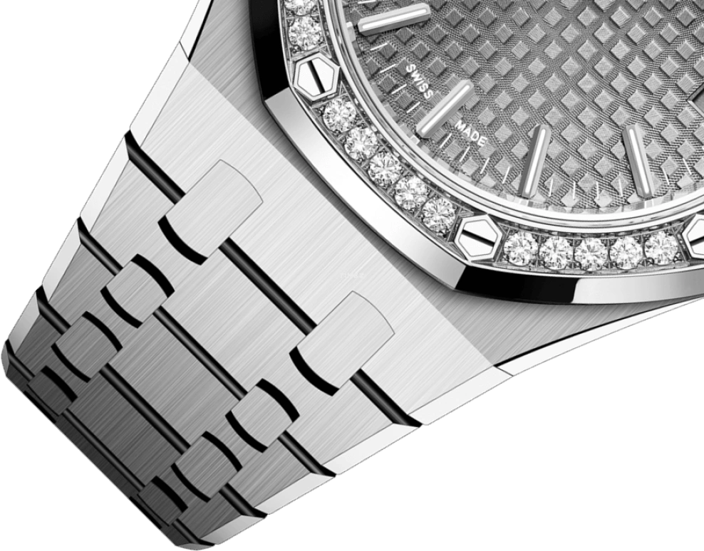 Audemars Piguet,Royal Oak 37mm,37mm,Stainless Steel,Grey,Automatic,Day,60hours,15551ST,15551ST.ZZ.1356ST.03 50th