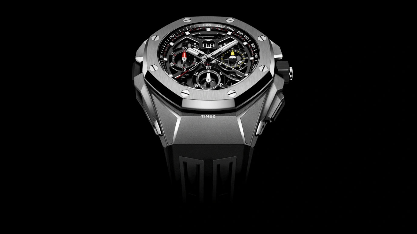Audemars Piguet,Royal Oak Concept 43mm,43mm,Titanium,Black,Skeleton,Automatic,Chronograph,Rattrapante,Big Date,26650TI,26650TI.OO.D013CA.01
