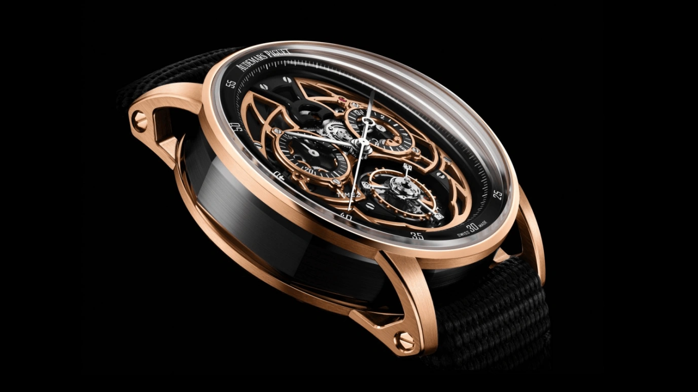 Audemars Piguet,CODE 11.59 41mm,41mm,Ceramic,Rose Gold,Skeleton,Automatic,Chronograph,Tourbillon,Flyback,Jayson Tatum,Taco Jay,26399NR,26399NR.OO.D002KB.01