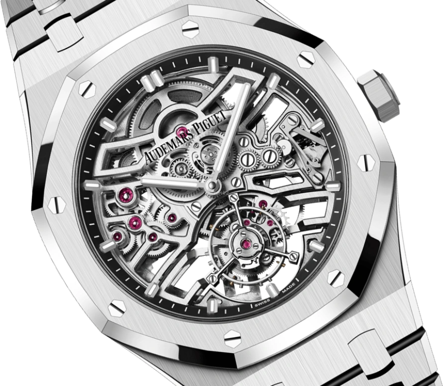Audemars Piguet,Royal Oak 41mm,41mm,Stainless Steel,Skeleton,Automatic,Tourbillon,65hours,26735ST,26735ST.OO.1320ST.01 50th
