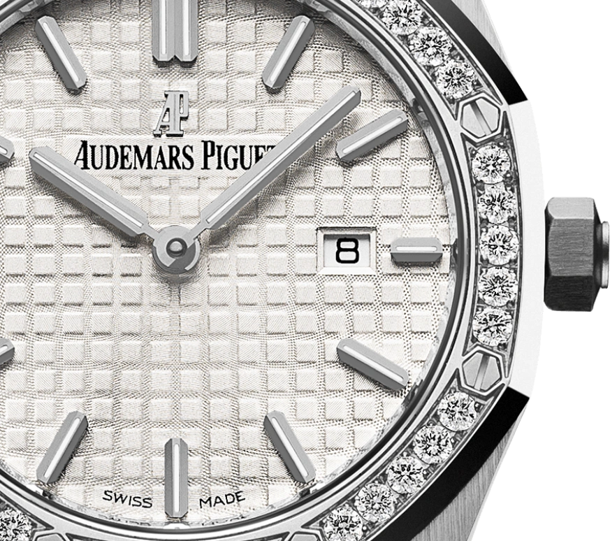 Audemars Piguet,Royal Oak 33mm,33mm,Stainless Steel,Silver,Quartz,Day,In-house Caliber,67651ST,67651ST.ZZ.1261ST.01