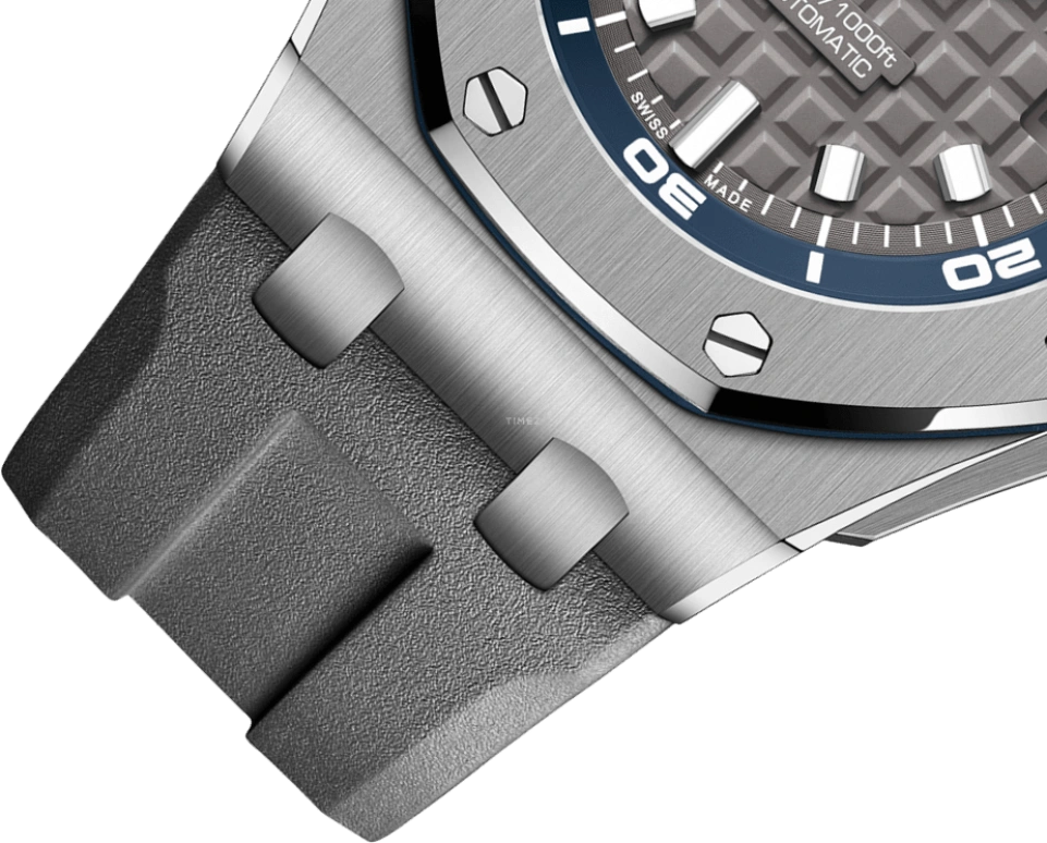 Audemars Piguet,Royal Oak Offshore 42mm,42mm,Ceramic,Stainless Steel,Grey,Automatic,Day,60hours,Kyle Kuzma,Kris Kross,kuz,15720ST,15720ST.OO.A009CA.01