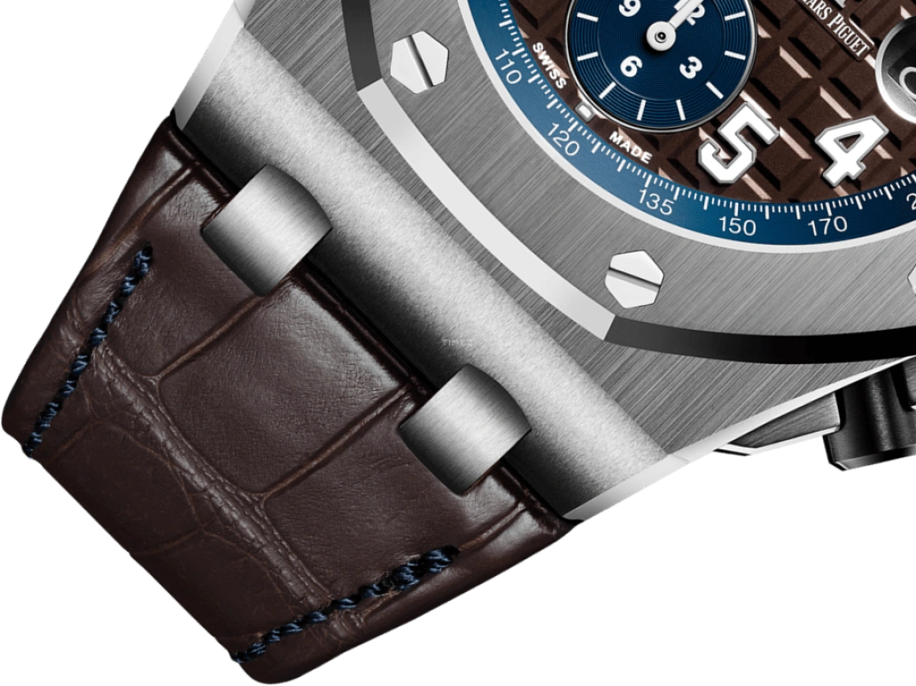 Audemars Piguet,Royal Oak Offshore 42mm,42mm,Ceramic,Stainless Steel,Brown,Automatic,Chronograph,Day,26470ST,26470ST.OO.A099CR.01