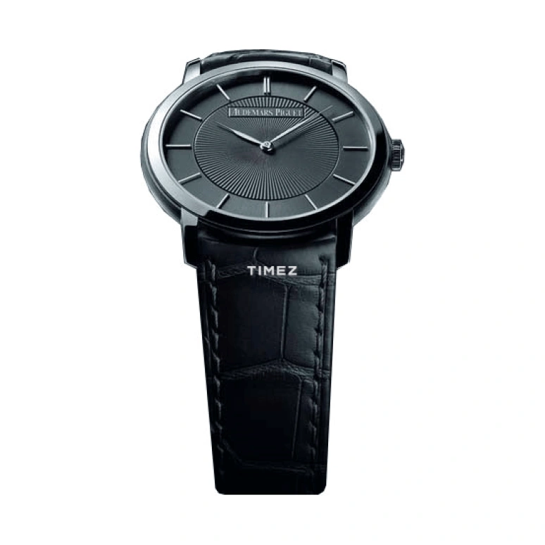 Audemars Piguet,Jules Audemars 39mm,39mm,White Gold,Smoky Gray,Rose,Automatic,40hours,In-house Caliber,15181BC,15181BC.OO.A005CR.01