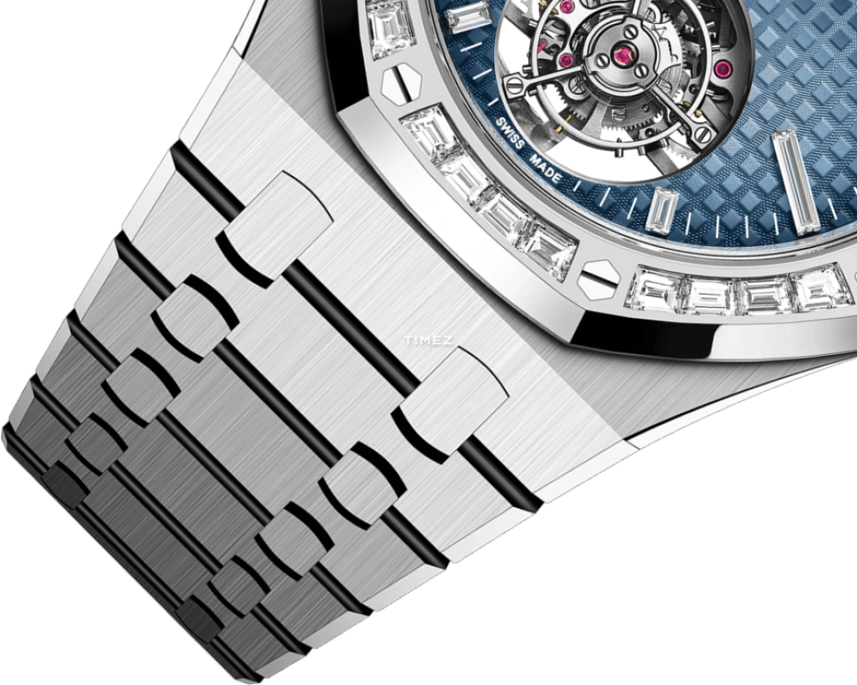 Audemars Piguet,Royal Oak 41mm,41mm,White Gold,Blue,Automatic,Tourbillon,65hours,26730BC,26730BC.ZZ.1320BC.02