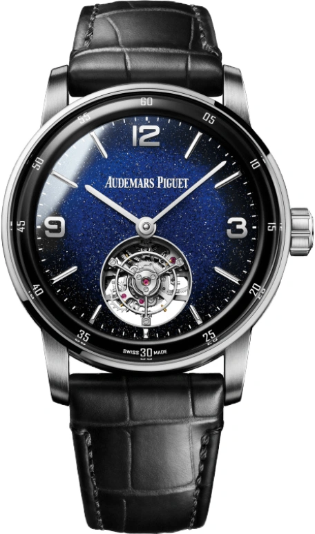 Audemars Piguet,CODE 11.59 41mm,41mm,White Gold,Blue,Automatic,Tourbillon,65hours,26396BC,26396BC.OO.D002CR.01